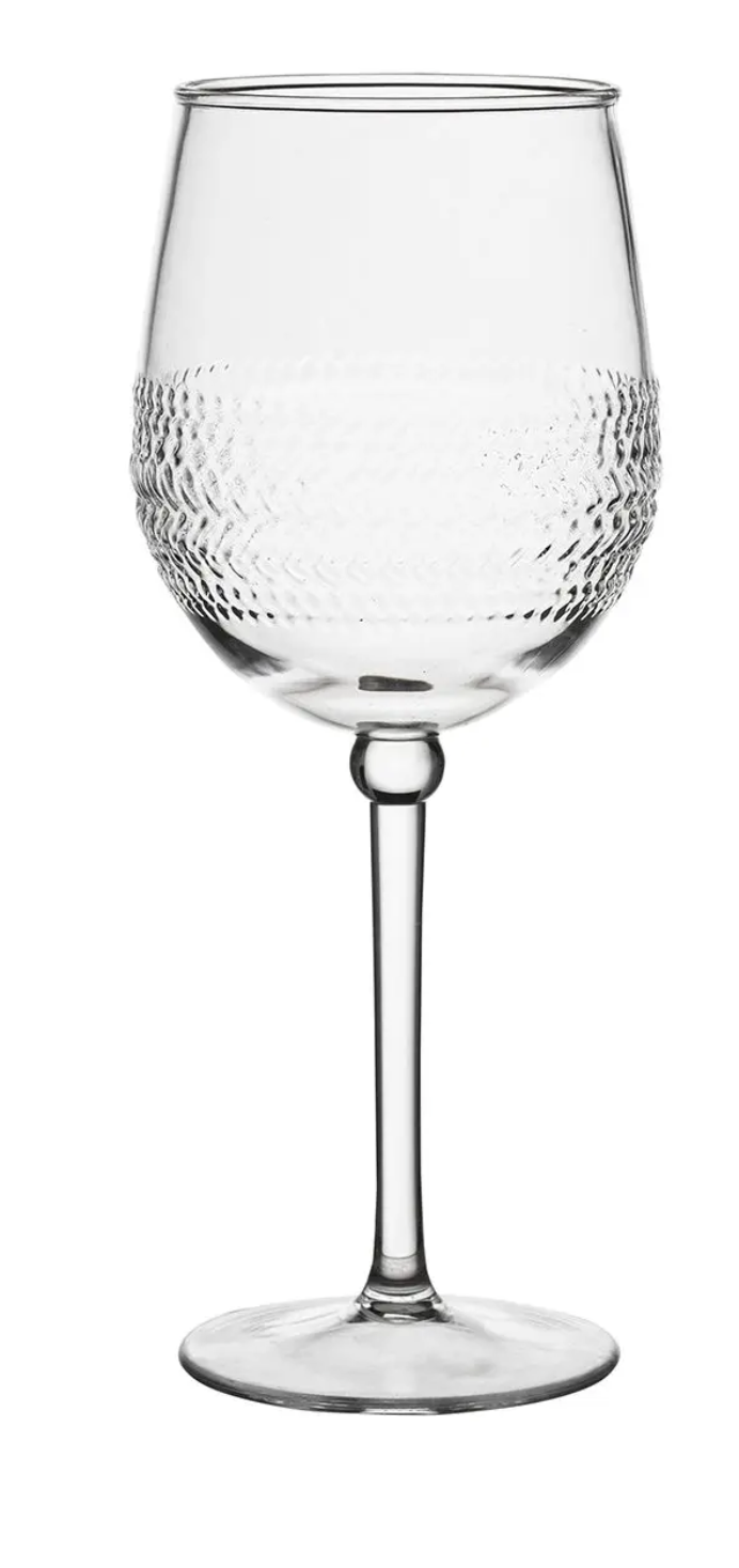 Juliska Acrylic: Le Panier Wine Glass
