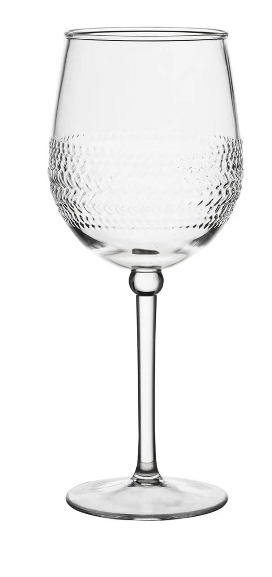 Juliska Acrylic: Le Panier Wine Glass