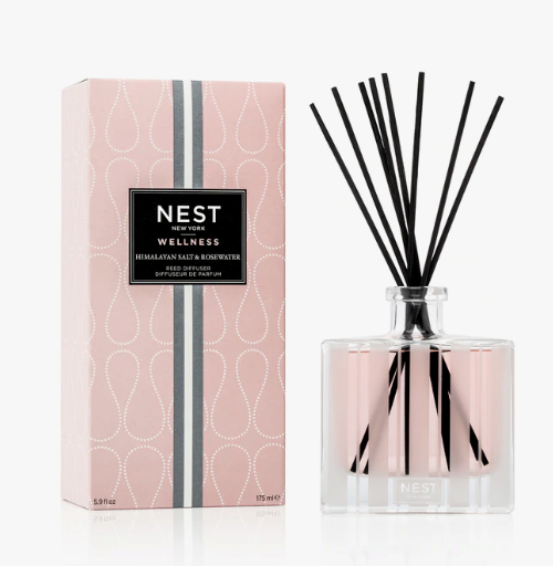 Nest Himalayan Salt & Rosewater Reed Diffuser