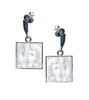 Lalique Earrings - Arethuse - Clear