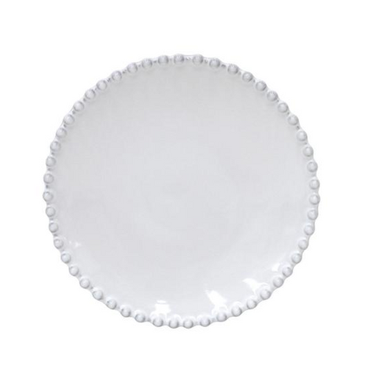 Costa Nova White Pearl Bread and Butter Plate