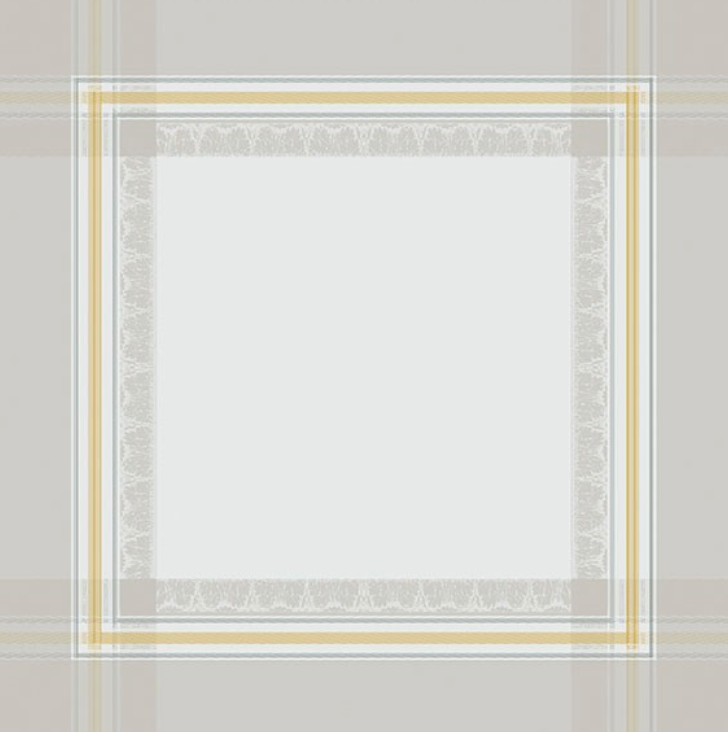 Garnier Thiebaut Galerie Des Glaces Vermeil Napkin