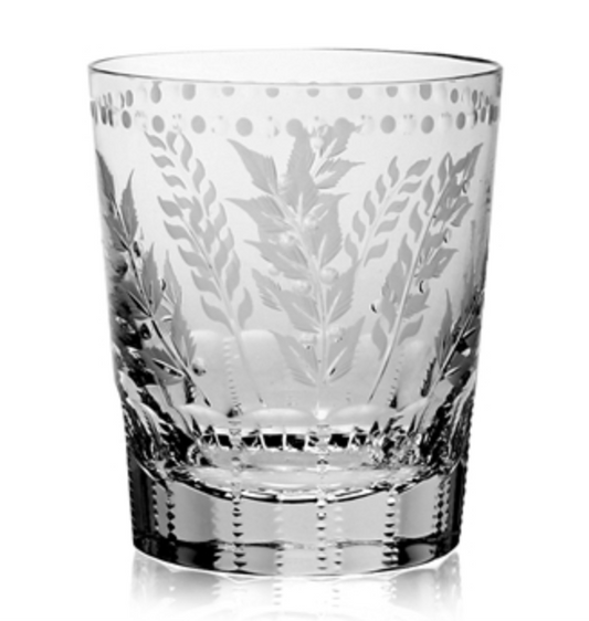 William Yeoward Fern Tumbler Double Old Fashioned