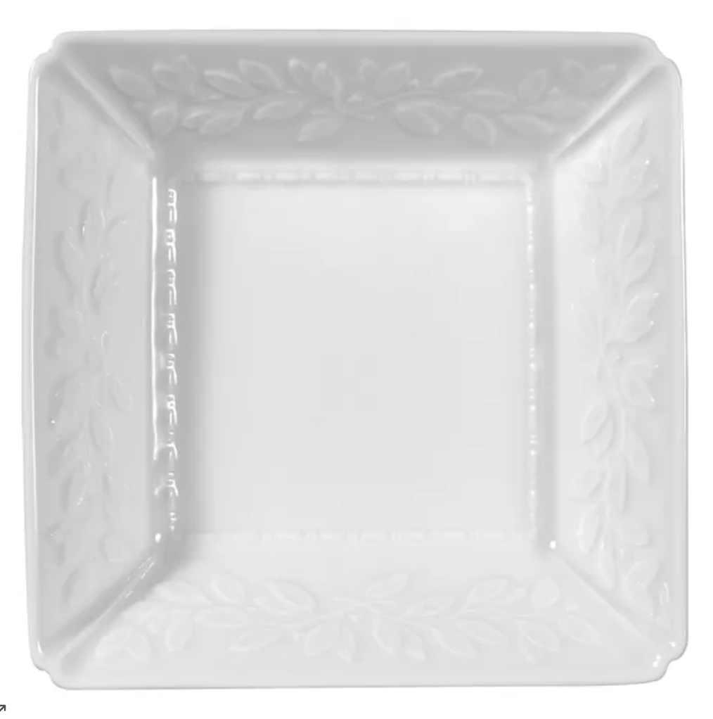 Bernardaud Louvre Square Plate