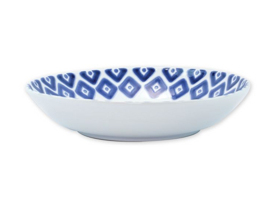 Vietri Santorini Diamond Medium Serving Bowl