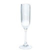 Caspari Acrylic Champagne Flute Clear