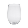 Caspari Acrylic Stemless Wine Glass