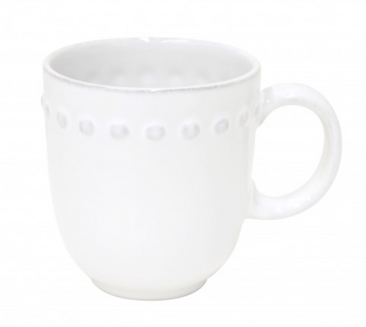 Costa Nova White Pearl Mug