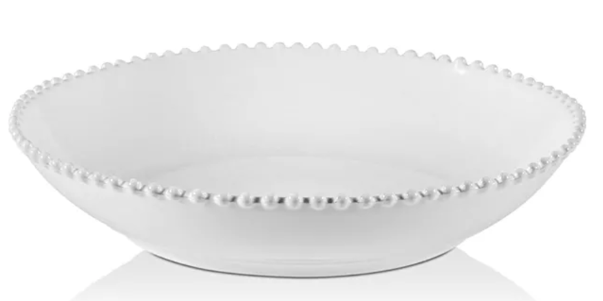 Costa Nova Pearl White Pasta Serving Bowl