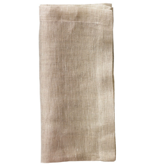 Kim Seybert Napkin: Chambray Gauze in Natural