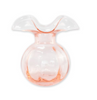 Vietri Hibiscus Glass Bud Vase - Pink
