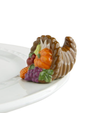 Nora Fleming Mini: Autumn's Bounty (Cornucopia)
