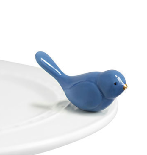 Nora Fleming Mini: Bluebird of Happiness