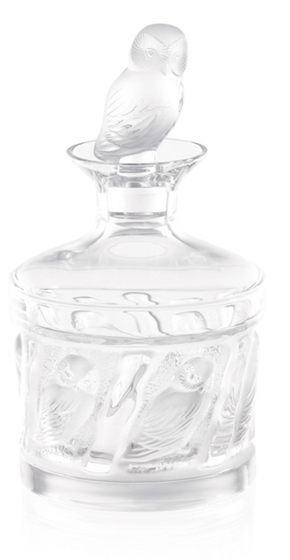 Lalique Decanter - Owl Decanter