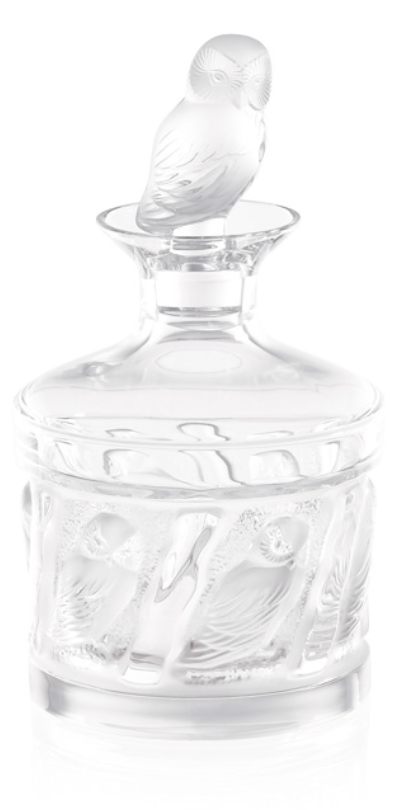 Lalique Decanter - Owl Decanter