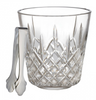 Waterford Lismore Ice Bucket and Tongs