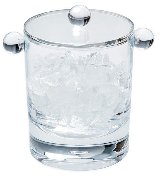 Caspari Acrylic: Ice Bucket Crystal