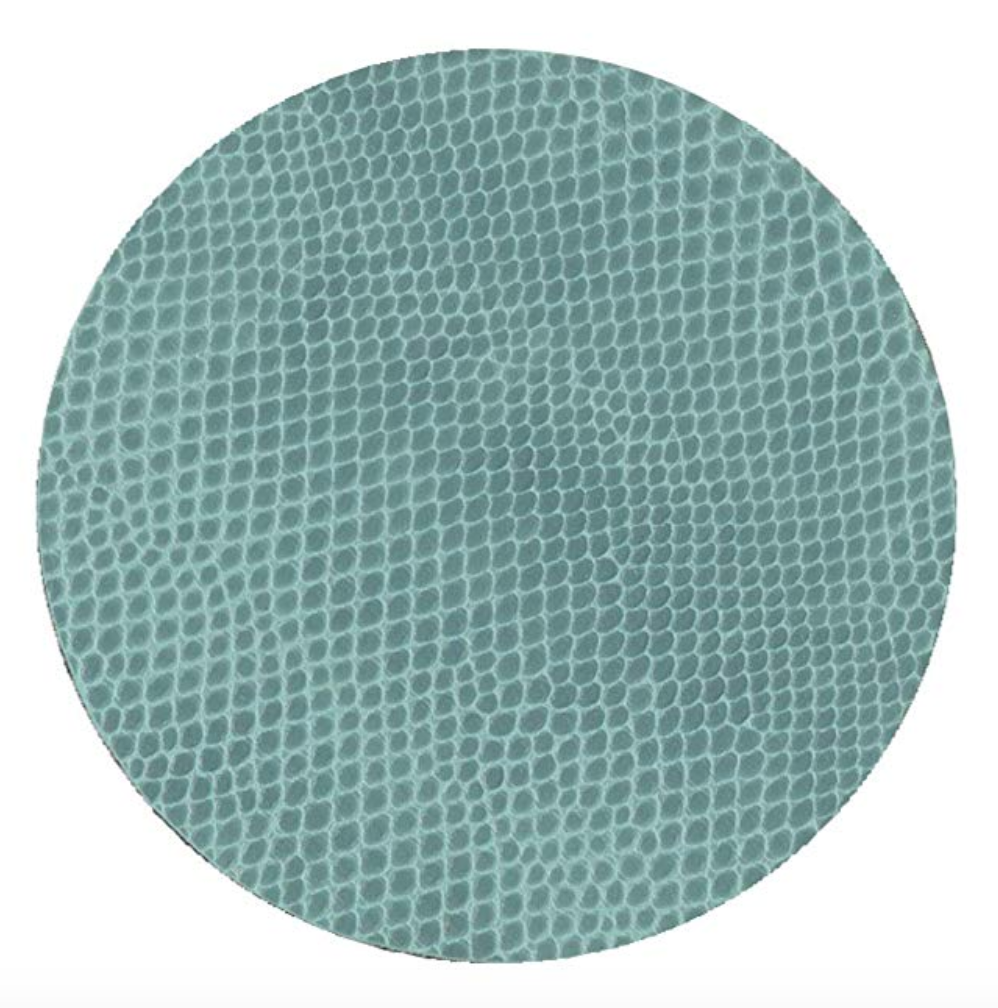 Caspari Coasters:  Snakeskin - Mist, Set of 8