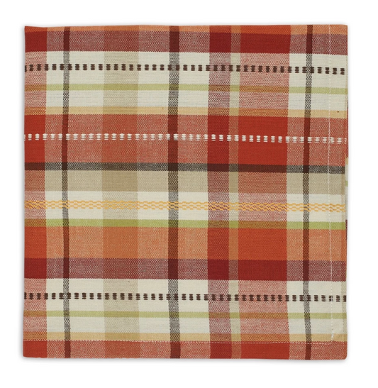Design Imports Fall Garden Plaid