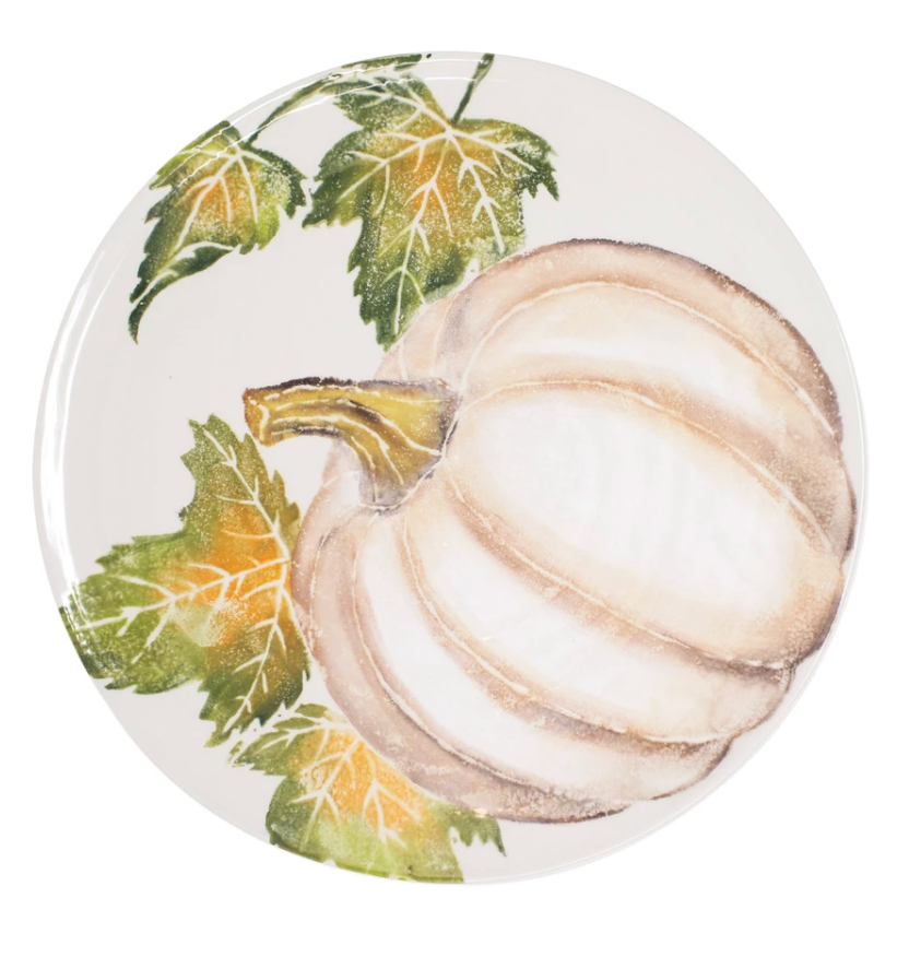 Vietri Pumpkins Platter 14.25 inches