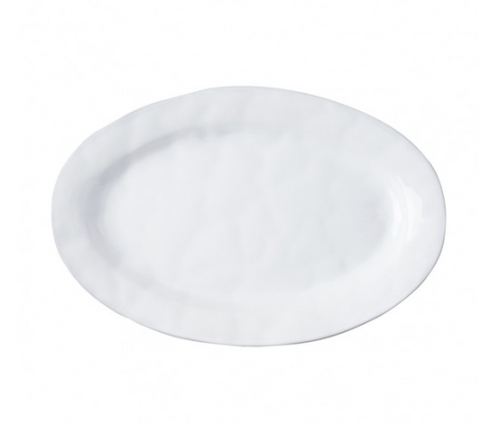Juliska Quotidien Medium Oval Platter White Truffle