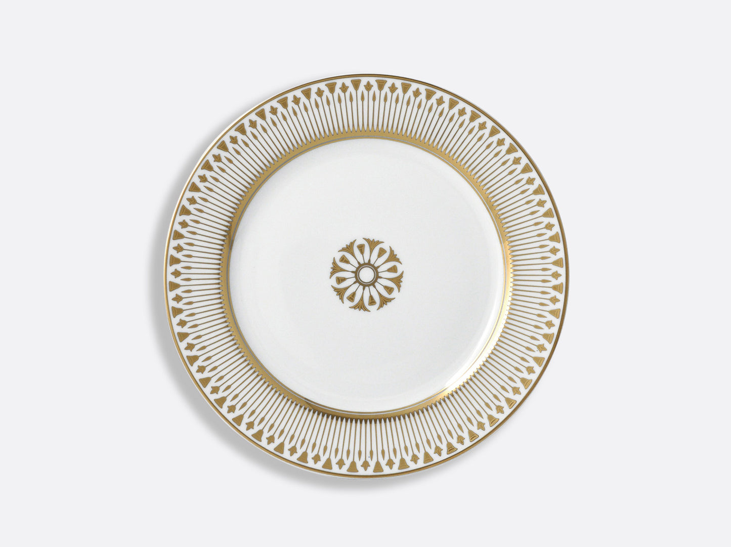 Bernardaud Soleil Levant Gold Salad Dessert Plate
