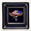 Halcyon Days Tray - Star Spangled Banner - Square