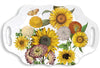 Michel Design Works Sunflower Melamine Serveware Serving Tray