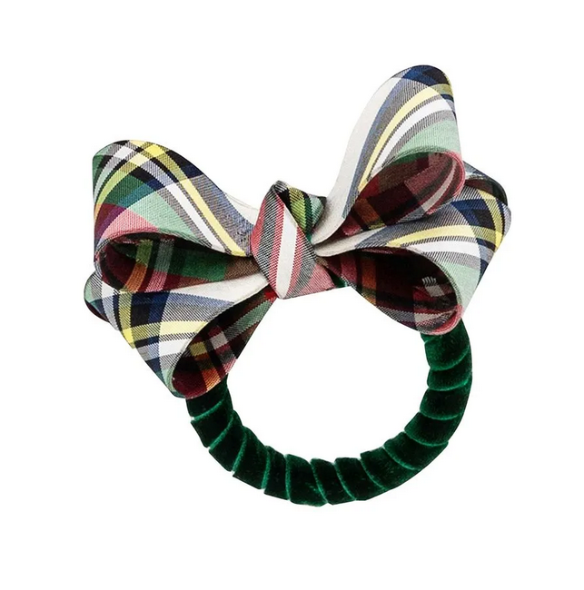 Juliska Napkin Ring: Tuxedo - Stewart Tartan