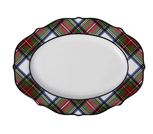 Juliska Stewart Tartan - 15" Platter