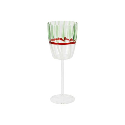 Vietri Garland Wine Glass