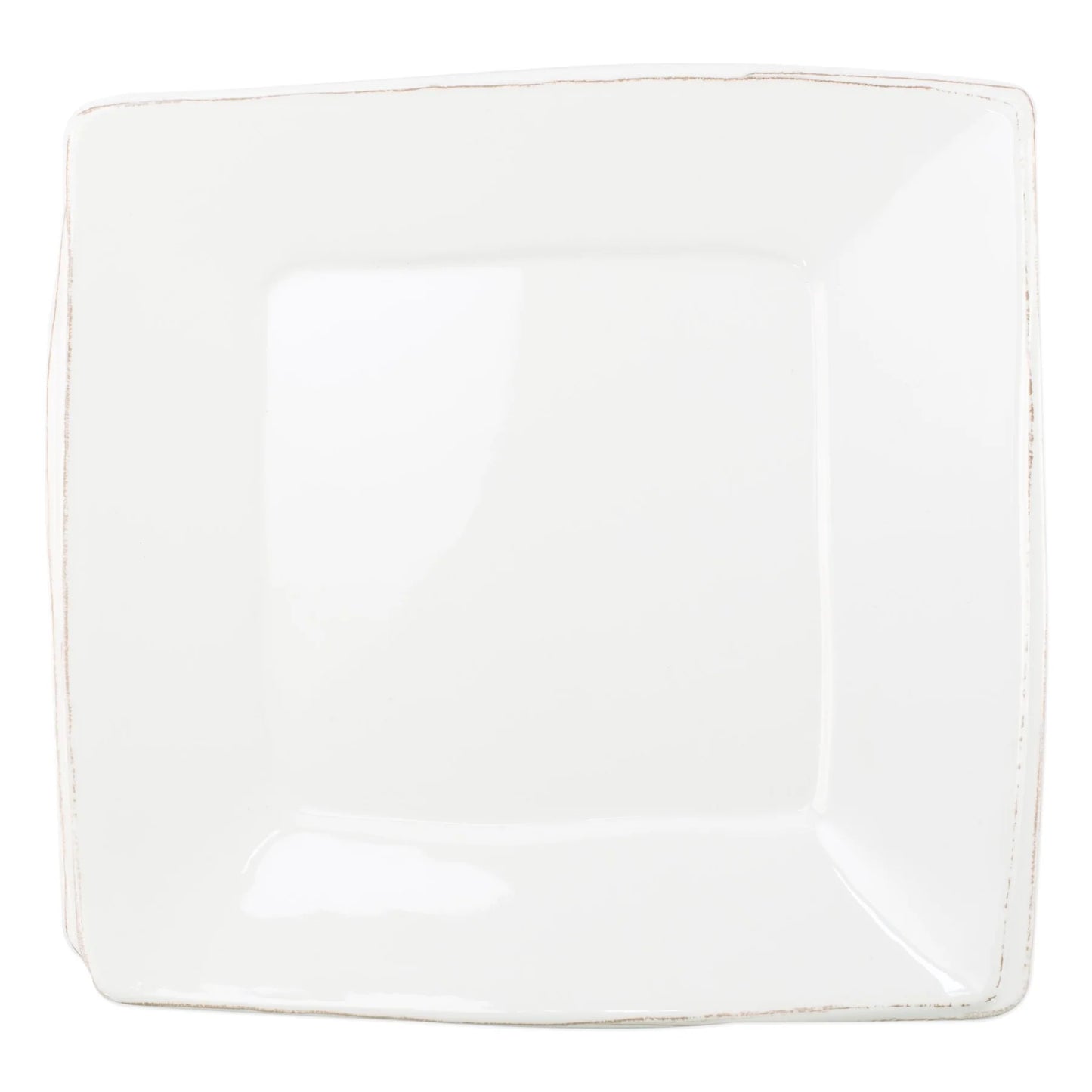 Vietri Melamine: Lastra White Square Platter