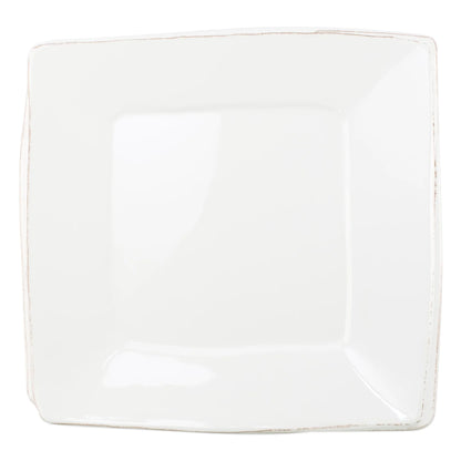 Vietri Melamine: Lastra White Square Platter