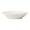 Vietri Incanto Stone Stripe Pasta Bowl - White