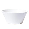 Vietri Melamine: Lastra White - Stacking Serving Bowl Large