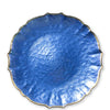 Vietri Baroque Glass Service Plate/Charger - Cobalt