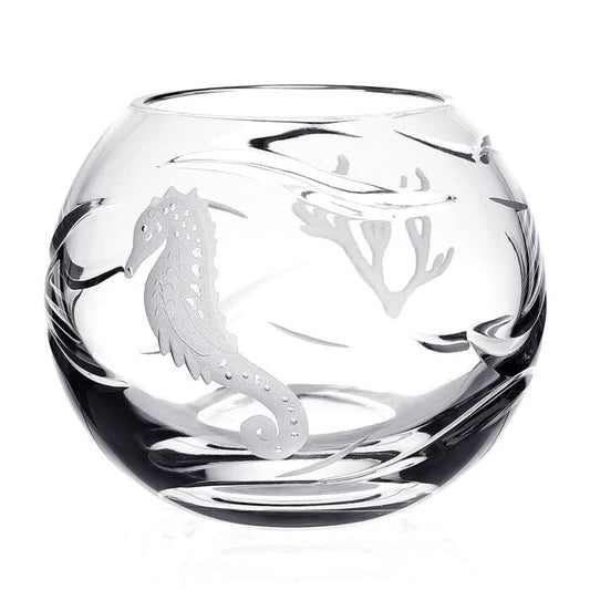 William Yeoward Persephone Rose Bowl Seahorse 4"