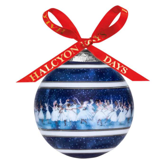 Halcyon Days Bauble - Waltz of The Snowflakes