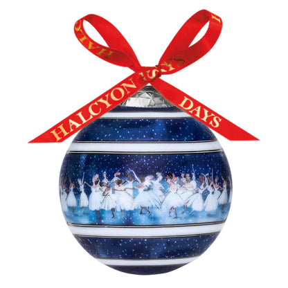 Halcyon Days Bauble - Waltz of The Snowflakes