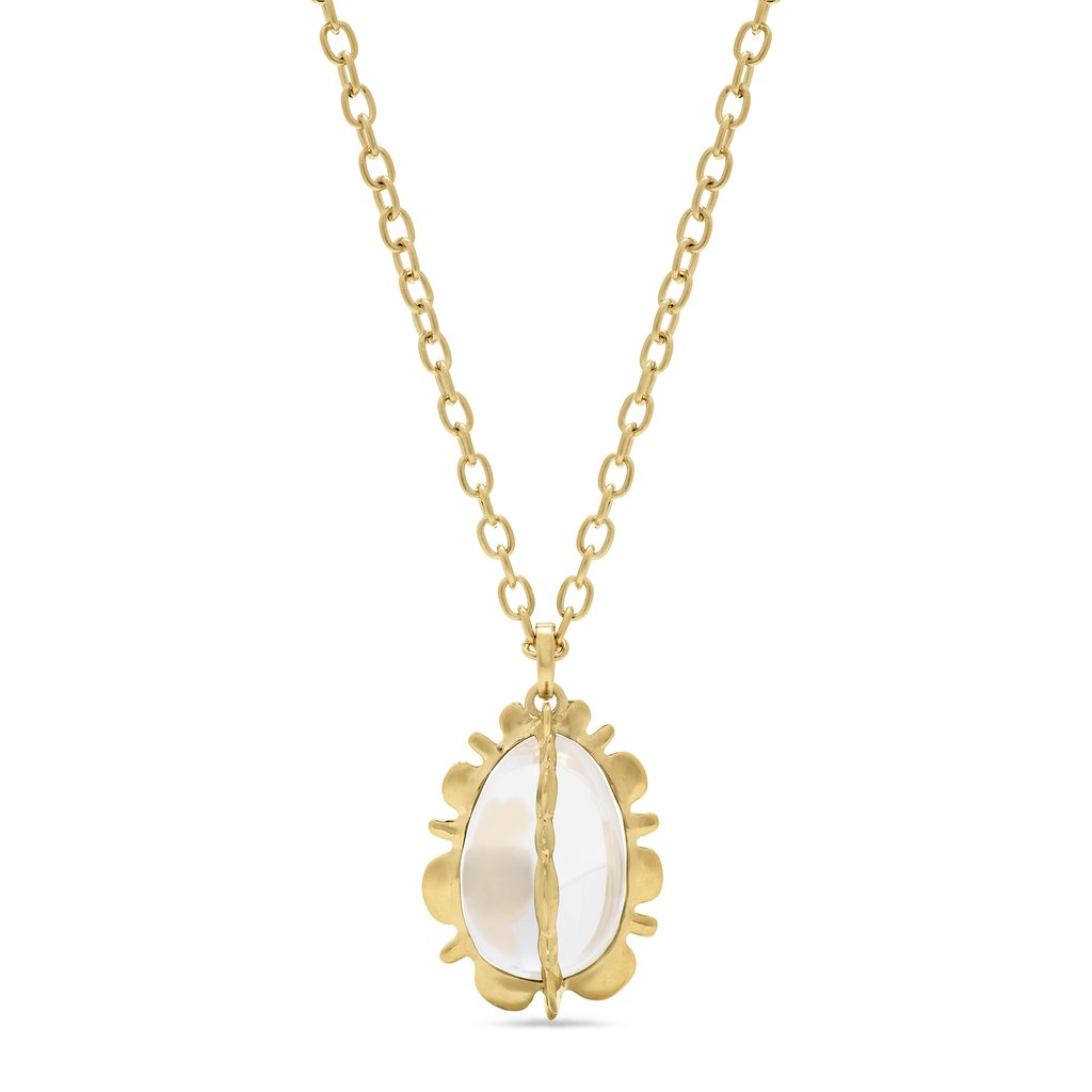 Capucine De Wulf Bliss Pendant, Clear Quartz