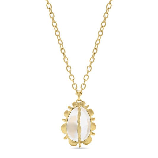 Capucine De Wulf Bliss Pendant, Clear Quartz