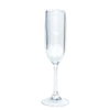 Caspari Acrylic Champagne Flute Clear