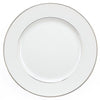 Christofle Albi Dinnerware: Dinner Plate, Porcelain Platinum-Finish