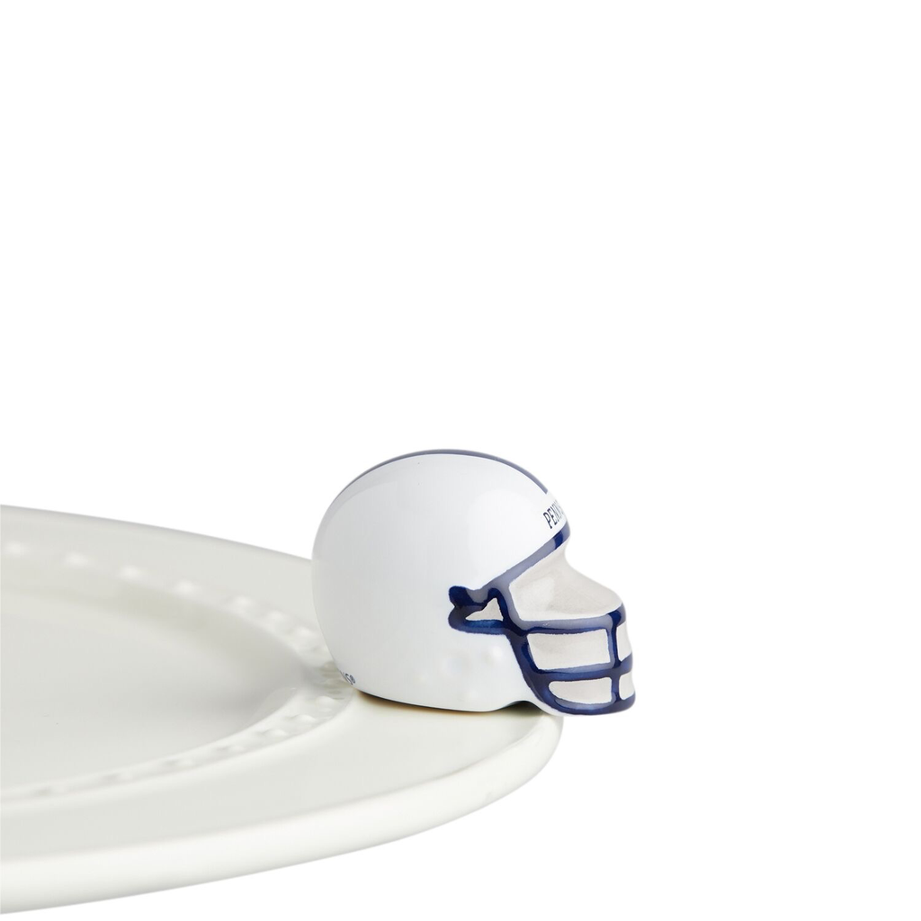 Nora Fleming Mini Collegiate Helmet: Penn State University