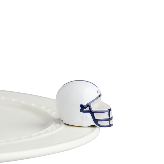 Nora Fleming Mini Collegiate Helmet: Penn State University
