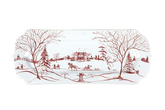Juliska Country Estate Winter Frolic Ruby - Hostess Tray Main House