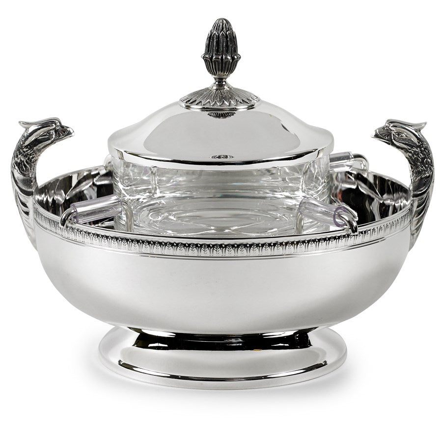 Christofle Malmaison Caviar Serving Set, Silver-Plated