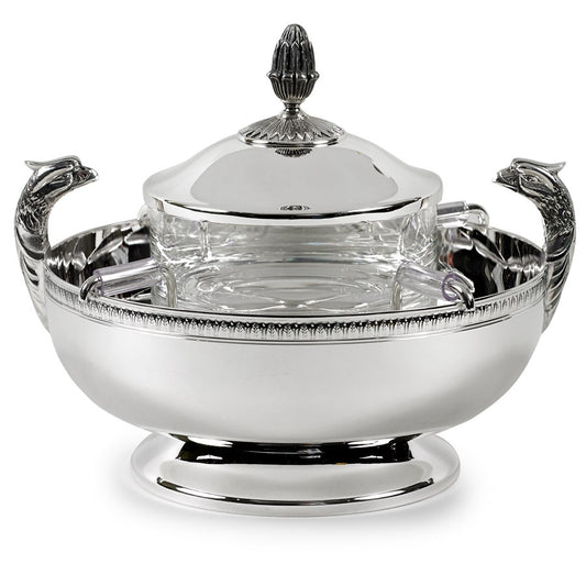 Christofle Malmaison Caviar Serving Set, Silver-Plated