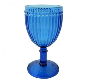 Le Cadeaux Milano Acrylic Blue Wine Glass