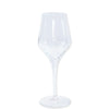 Vietri Contessa Wine Glass - Clear